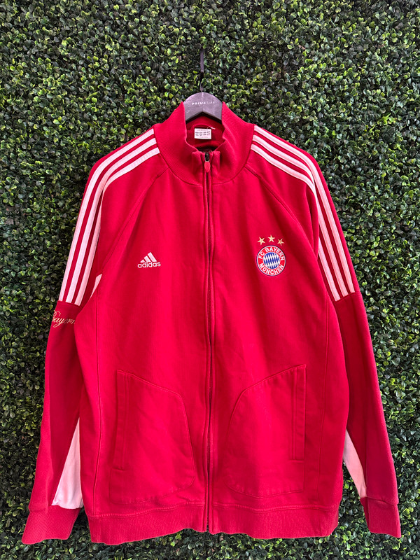 VINTAGE BAYERN MUNICH ADIDAS ZIP UP JACKET