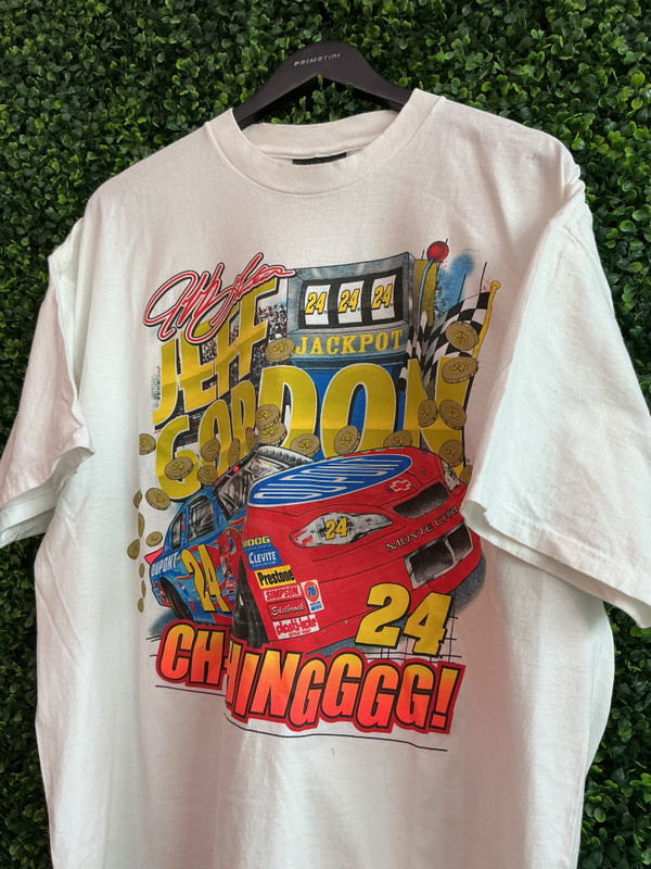 VINTAGE JEFF GORDON CH-CHING CHASE AUTHENTICS TEE