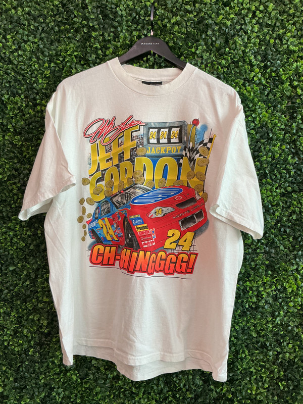 VINTAGE JEFF GORDON CH-CHING CHASE AUTHENTICS TEE