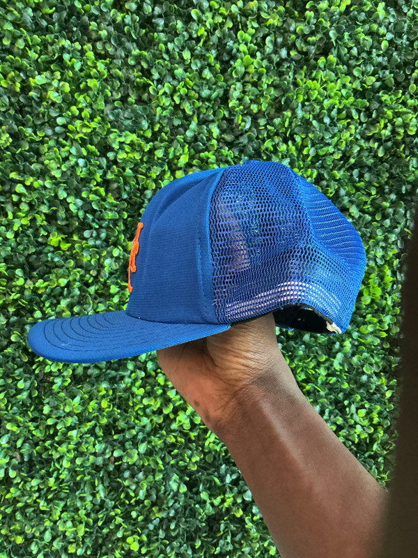 VINTAGE NY METS DEL-CAP TRUCKER CAP