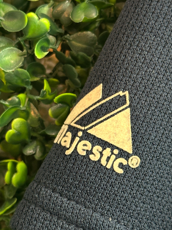 VINTAGE NY YANKEES MAJESTIC NAVY AWAY JERSEY