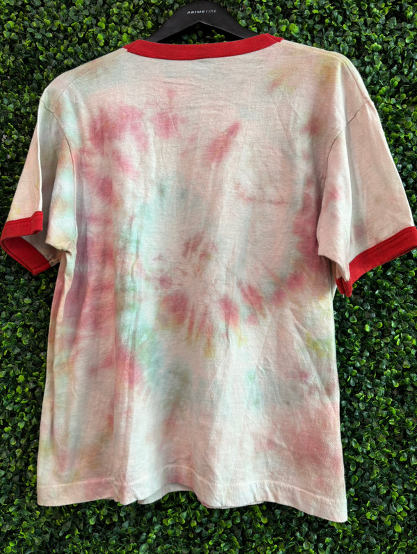 VINTAGE 1986 NE PATRIOTS "BERRY THE BEARS' RINGER TEE (XL)