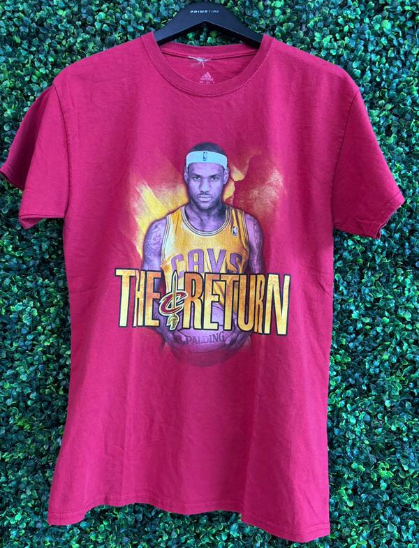 ADIDAS LEBRON "THE RETURN" TEE (SZ M)
