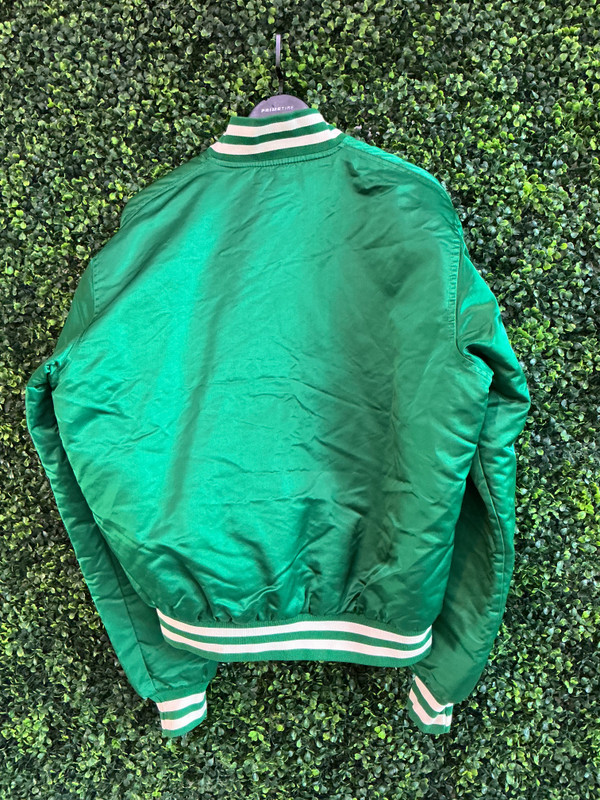 VINTAGE BOSTON CELTICS GREEN STARTER JACKET
