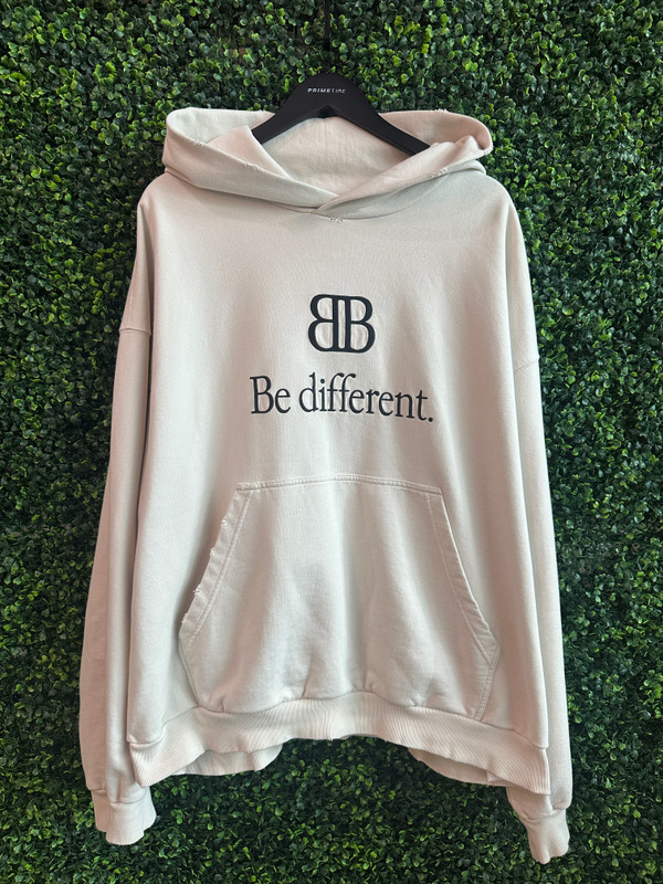 BALENCIAGA BE DIFFERENT HOODIE (SZ XL)