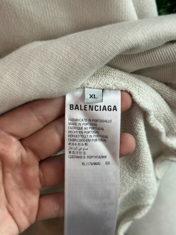 BALENCIAGA BE DIFFERENT HOODIE (SZ XL)