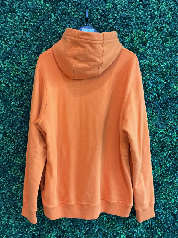 BURBERRY ORANGE LOGO HOODIE