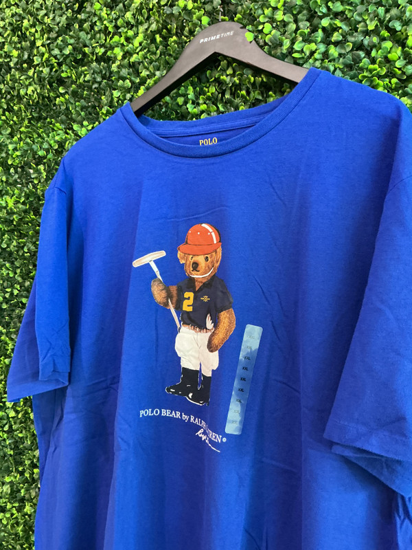 BRAND NEW RALPH LAUREN POLO PLAYER BEAR TEE (XXL)