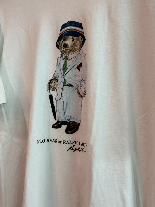 RALPH LAUREN POLO SUIT BEAR TEE (XXL)