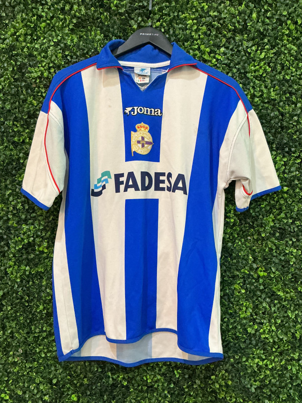 VINTAGE DEPORTIVO LA CORUNA 2001-02 JOMA KIT