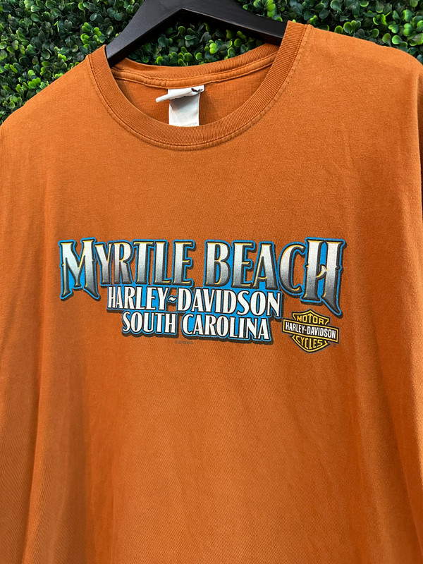 HARLEY DAVIDSON SOUTH CAROLINA ORANGE TEE