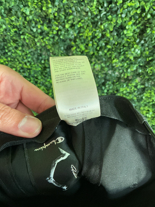 RICK OWENS x CHAMPION CAP