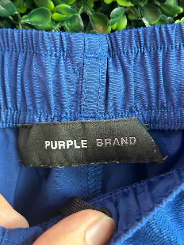 PURPLE BRAND SWIM TRUNKS (SZ L)