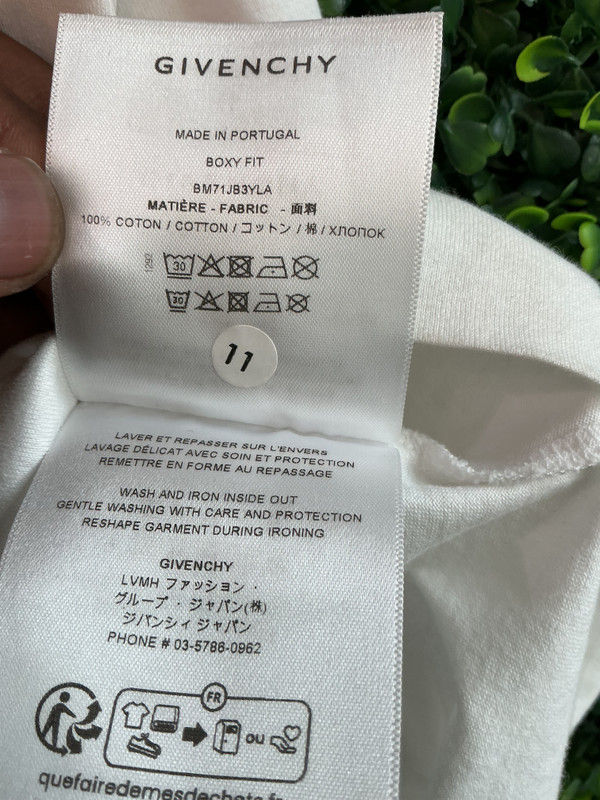 GIVENCHY LOGO PRINT TEE SHIRT