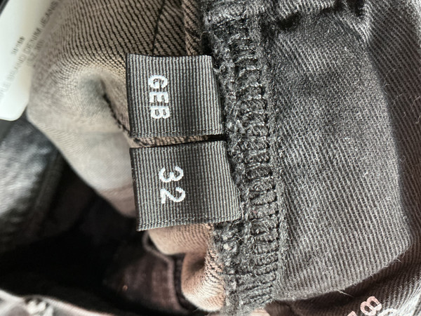 PURPLE BRAND DENIM JEANS BLK (SZ 30)
