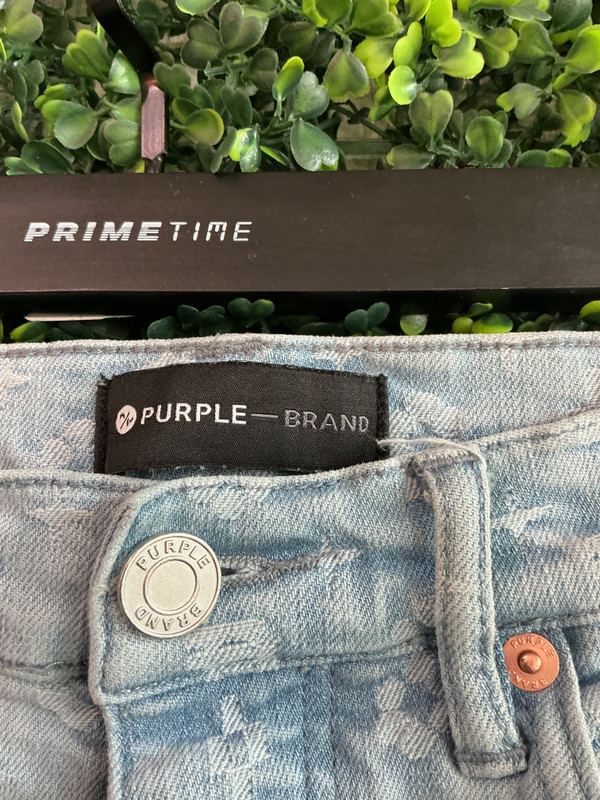 PURPLE BRAND WATERCOLOR JEANS (SZ 30)