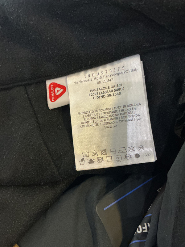 MONCLER CORDUROY SKI PANTS SZ XL (WAIST 36)