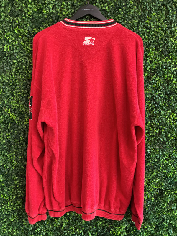 VINTAGE NEBRASKA STARTER FLEECE CREWNECK