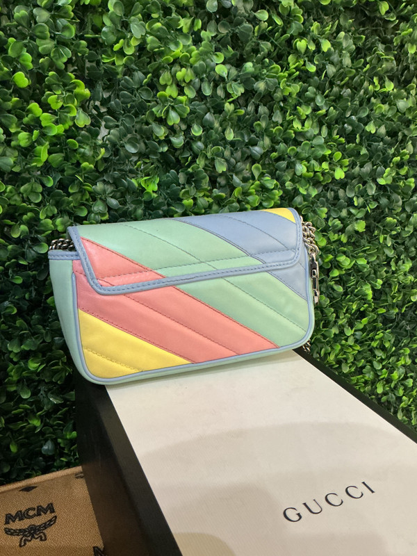 GUCCI MULTICOLOR SUPERMINI BAG (W. BOX)
