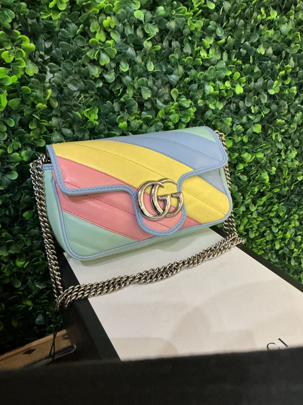 GUCCI MULTICOLOR SUPERMINI BAG (W. BOX)