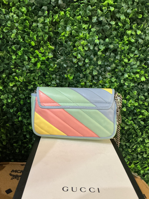 GUCCI MULTICOLOR SUPERMINI BAG (W. BOX)