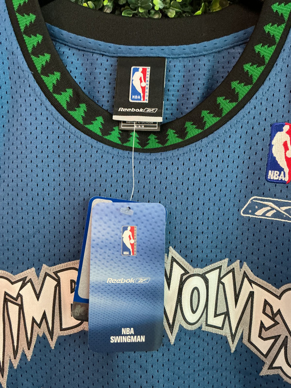 DEADSTOCK VINTAGE KEVIN GARNETT REEBOK SWINGMAN JERSEY