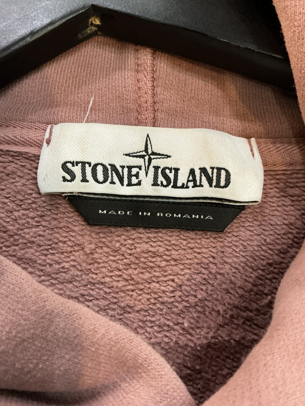 STONE ISLAND LAVENDER HOODIE