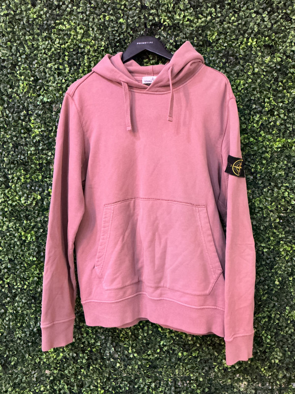 STONE ISLAND LAVENDER HOODIE