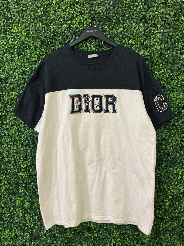 DIOR x KENNY SCHARF BLK/WHITE TEE