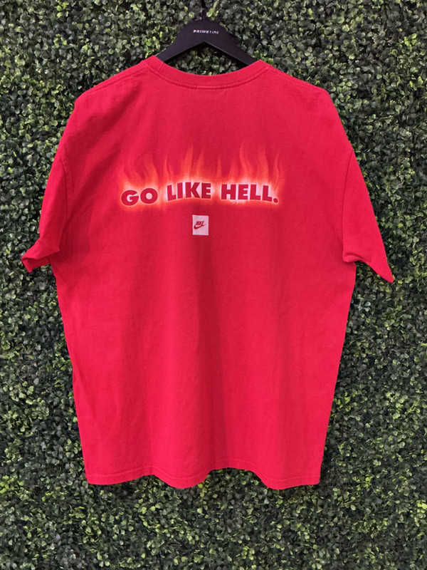 VINTAGE NIKE RUN LIKE HELL TEE