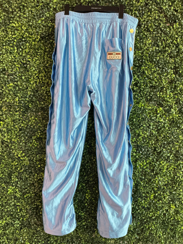 GUCCI WEB ACCENT TRACK PANT (SZ LARGE)