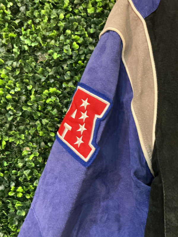 INDIANAPOLIS COLTS ZIP UP FAUX SUEDE JACKET