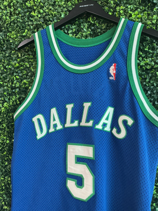 AUTHENTIC VINTAGE JASON KIDD DALLAS MAVERICKS CHAMPION JERSEY
