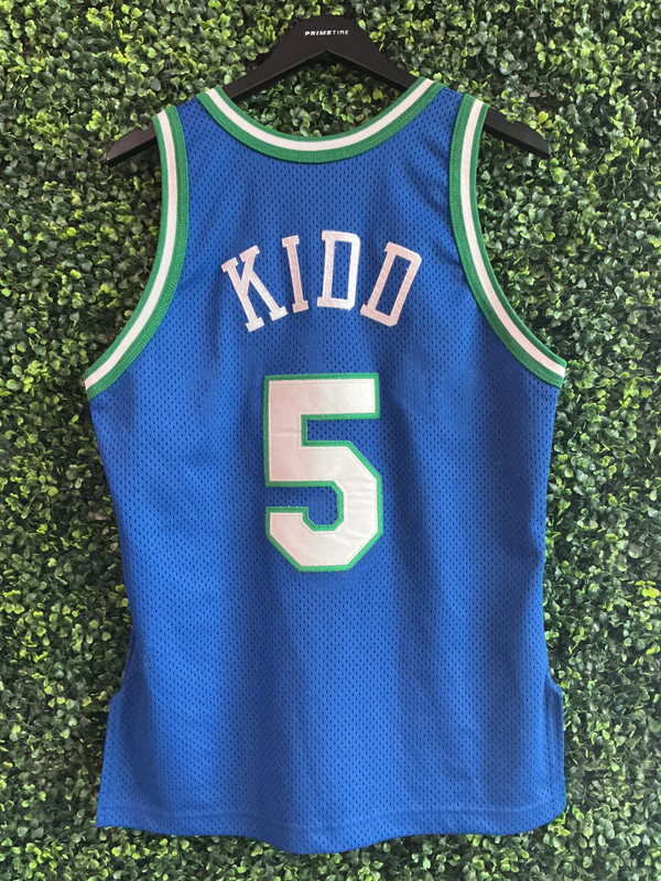 AUTHENTIC VINTAGE JASON KIDD DALLAS MAVERICKS CHAMPION JERSEY