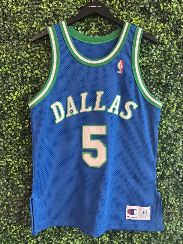 AUTHENTIC VINTAGE JASON KIDD DALLAS MAVERICKS CHAMPION JERSEY