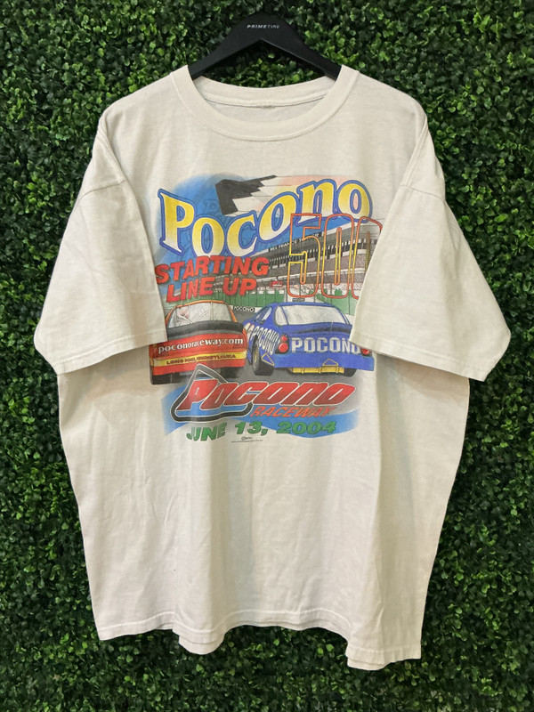 VINTAGE POCONO 500 STARTING LINEUP TEE
