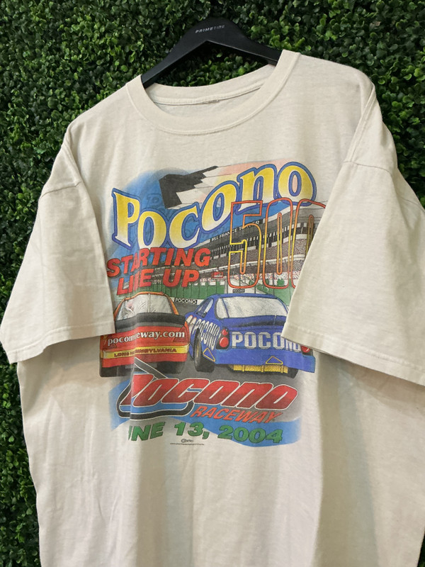 VINTAGE POCONO 500 STARTING LINEUP TEE