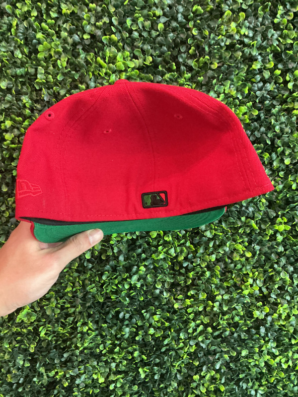 NEW ERA LOS ANGELES DODGERS 2020 WORLD SERIES SIDE PATCH FITTED (SZ 7 3/8)