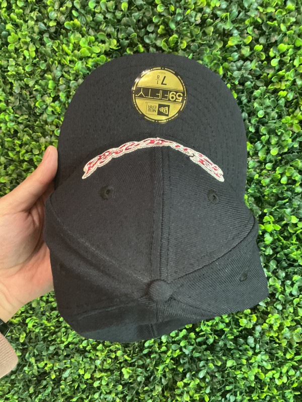 NEW ERA ATLANTA BRAVES 30TH SEASON PATCH "OLYMPICS PACK" FITTED (SZ 7 1/8)