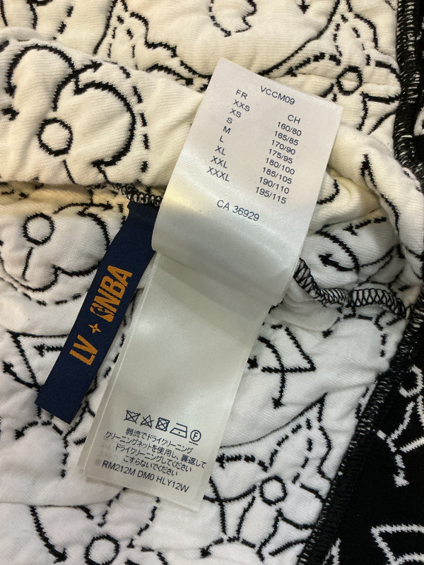 LOUIS VUITTON x NBA STRATEGIC FLOWERS ZIP UP HOODIE