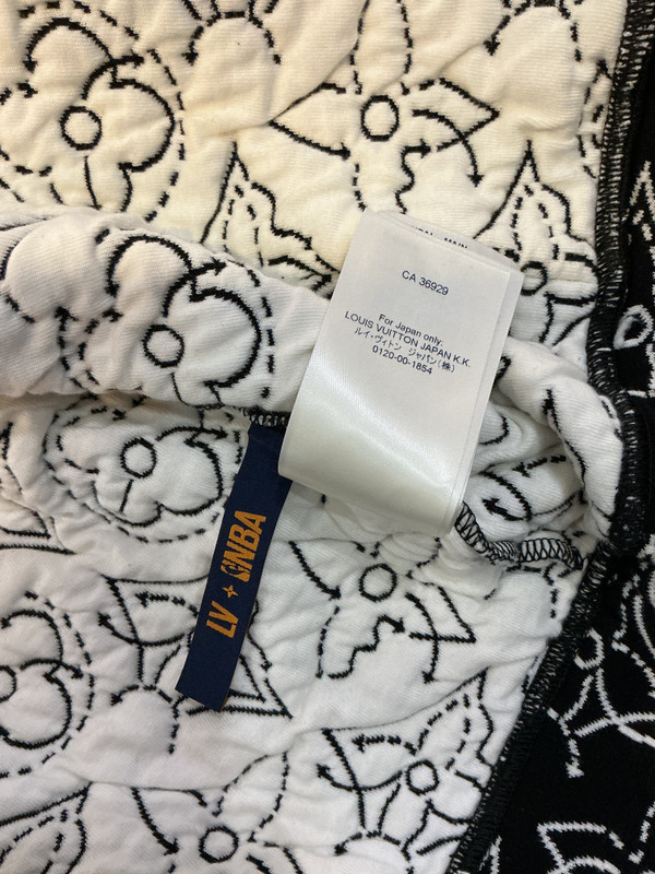 LOUIS VUITTON x NBA STRATEGIC FLOWERS ZIP UP HOODIE