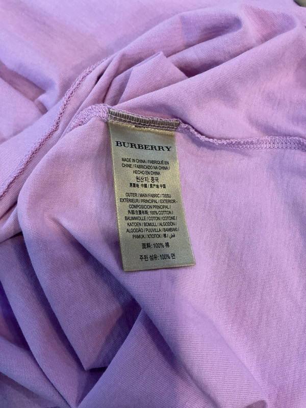 BURBERRY LAVENDER TEE