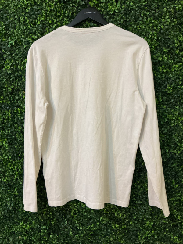 MONCLER LONG SLEEVE W/ EMBROIDERED LOGO (SZ L)