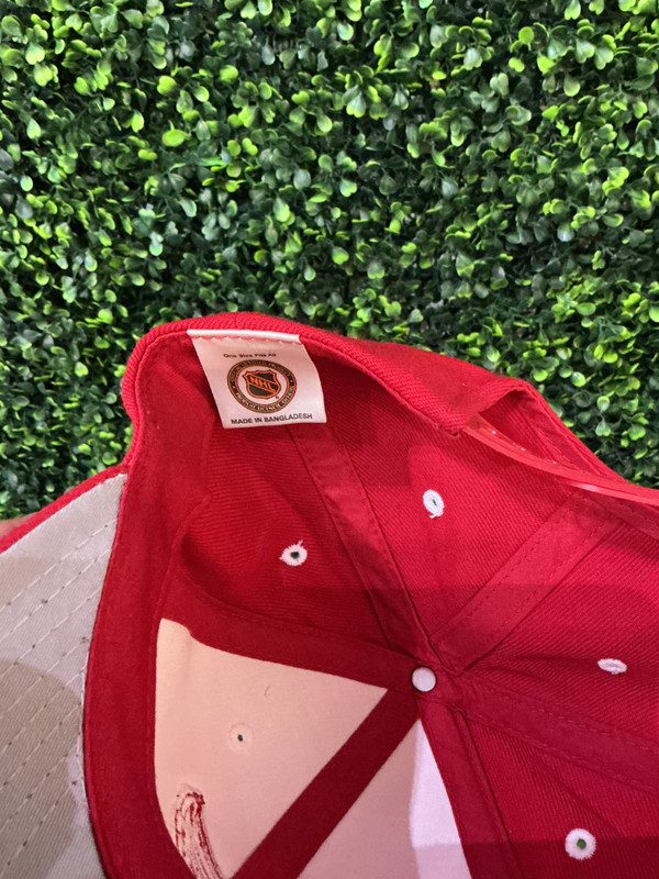 VINTAGE DETROIT RED WINGS LOGO ATHLETIC SNAPBACK