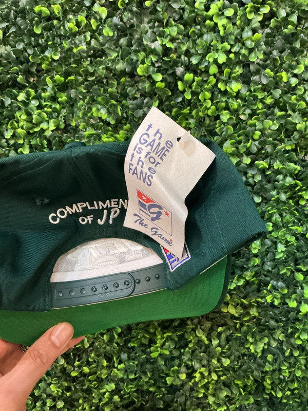 DEADSTOCK VINTAGE NEW YORK JETS "THE GAME" SNAPBACK