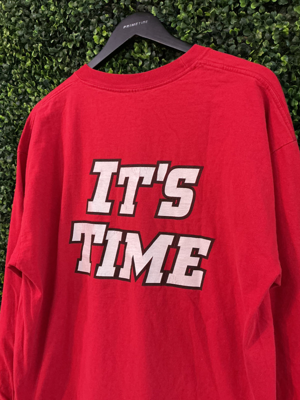 VINTAGE RUTGERS TOUHDOWN CLUB L/S SHIRT