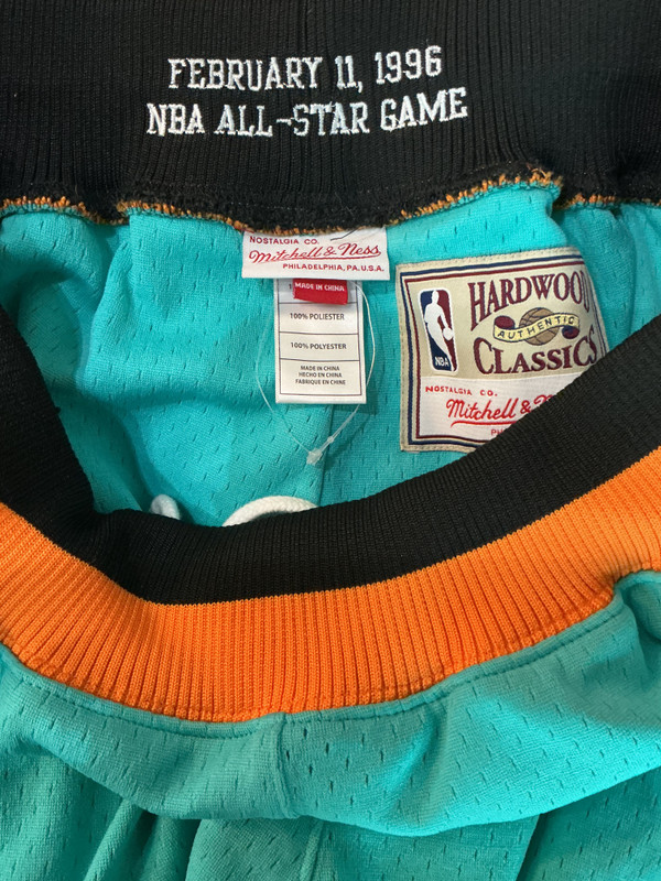 MITCHELL & NESS 1996 ALL STAR GAME AUTHENTIC SHORTS