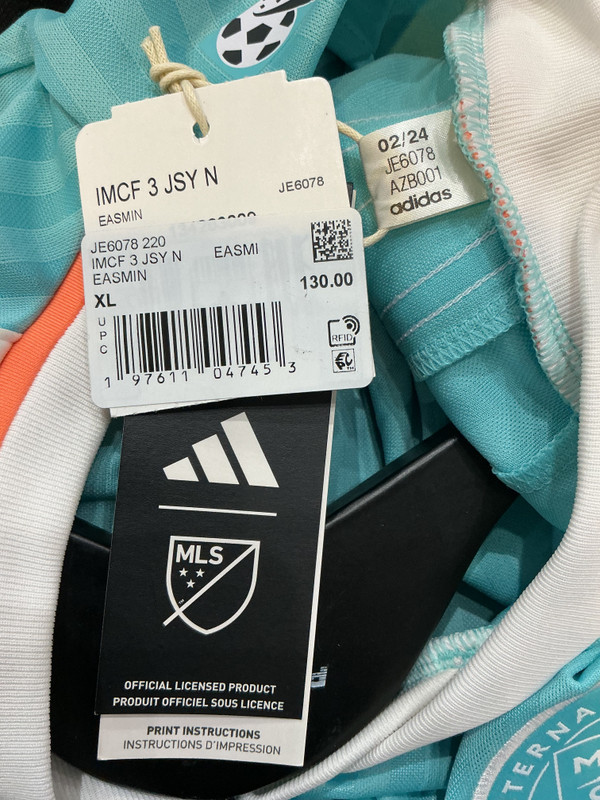 BRAND NEW LIONEL MESSI INTER MIAMI 24/25 ADIDAS 3RD KIT