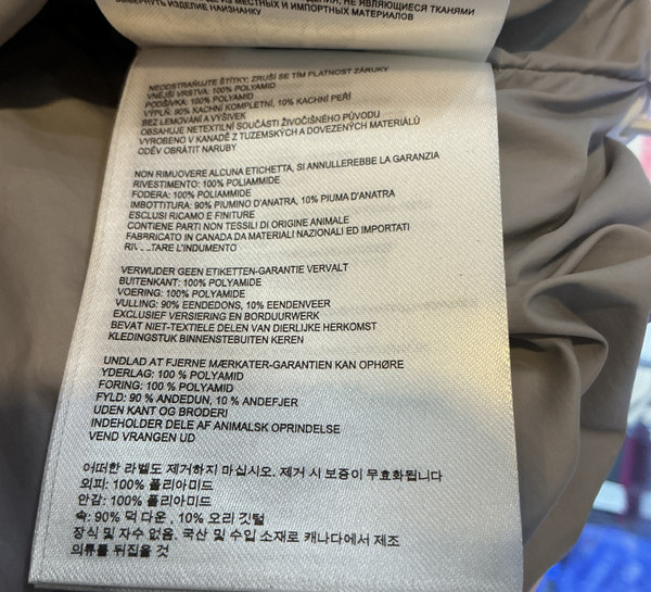 CANADA GOOSE EVERETT PUFFER JACKET PINK (SZ M)