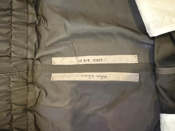 RICK OWEN GREY SHORTS (SZ XL)